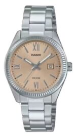 Casio Collection Lady Date - Champagne (LTP-1302DD-4A2VDF) Women's Watch