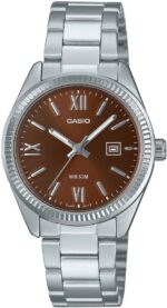 Casio Collection Lady Date - Brown (LTP-1302DD-5AVDF) Women's Watch