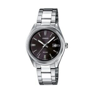 Casio Collection Lady Date - Black (LTP-1302PD-1A1VEG) Women's Watch