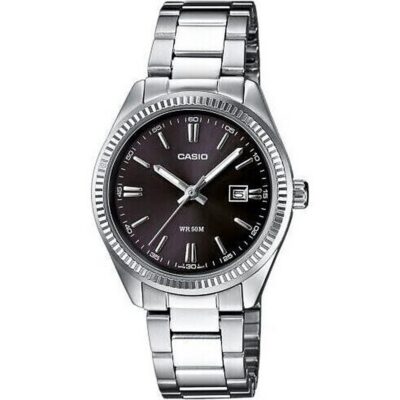 Casio Collection Lady Date - Black (LTP-1302PD-1A1VEG) Women WATCHES