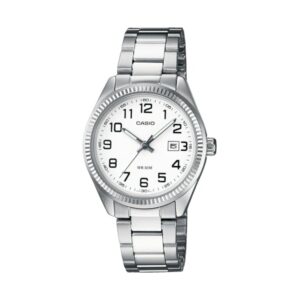Casio Collection Lady Date - White (LTP-1302PD-7BVEG) Women's Watch