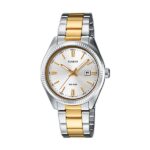 Casio Collection Lady Date - Two Tones (LTP-1302PSG-7AVEG) Women's Watch