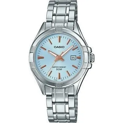 Casio Collection Lady Date - Light Blue (LTP-1308D-2AVDF) Women WATCHES