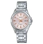 Casio Collection Lady Date - Antique Pink (LTP-1308D-4AVDF) Women's Watch