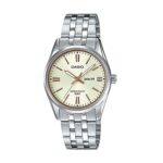 Casio Collection Lady Day & Date - Champagne (LTP-1335D-9AVDF) Women's Watch