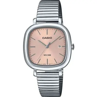 Casio Collection Date Square - Rose Gold (LTP-B166D-4AVEF) Women WATCHES