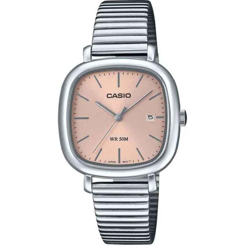 Casio Collection Date Square - Rose Gold (LTP-B166D-4AVEF) Women's Watch