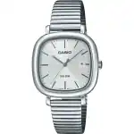 Casio Collection Date Square - Silver (LTP-B166D-7AVEF) Women WATCHES