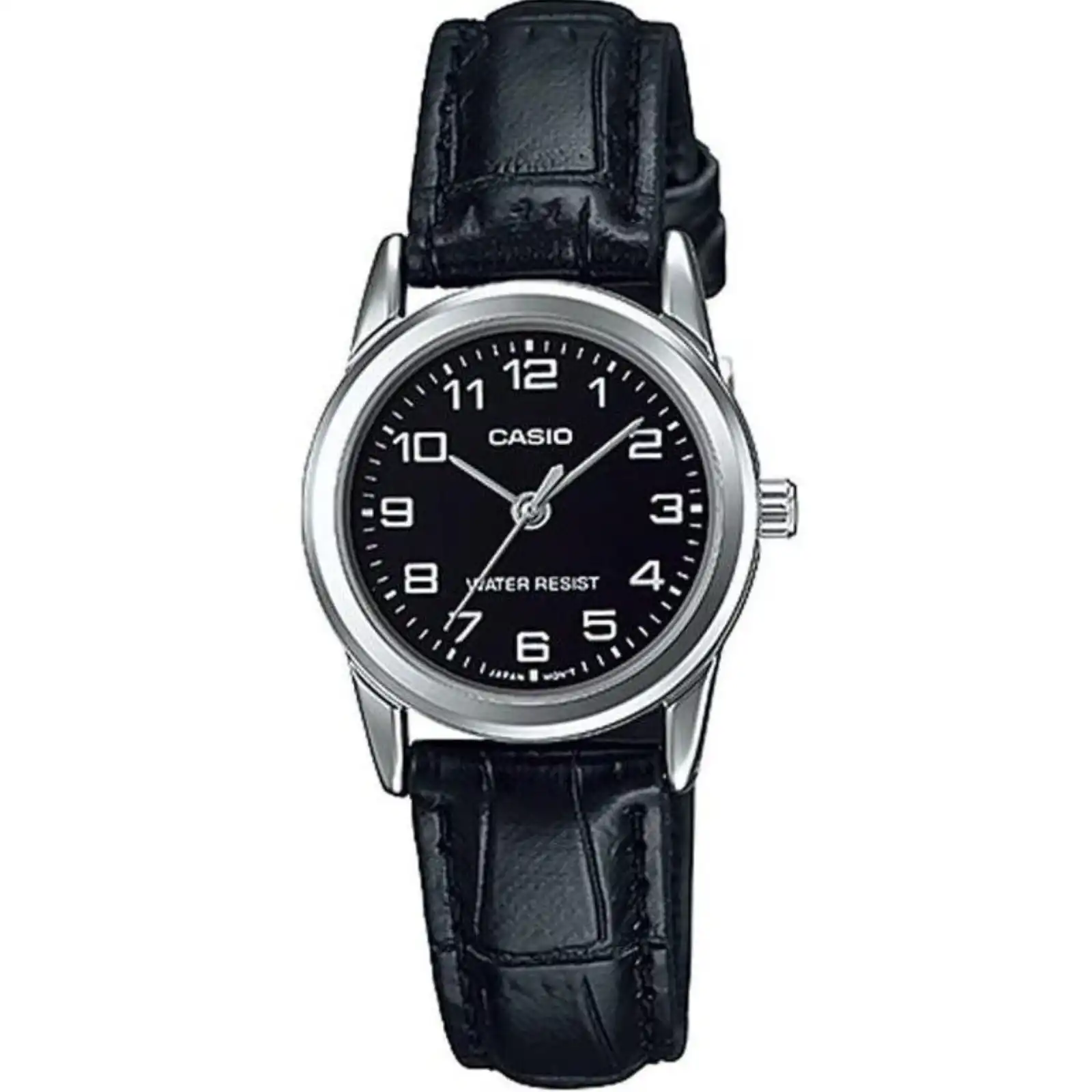 Casio Collection Lady 3h. Leather - Black (LTP-V001L-1BUDF) Women WATCHES Casio Collection Lady 3h. Leather - Black (LTP-V001L-1BUDF) Women WATCHES