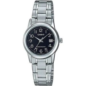 Casio Collection Lady Date - Black (LTP-V002D-1BUDF) Women WATCHES