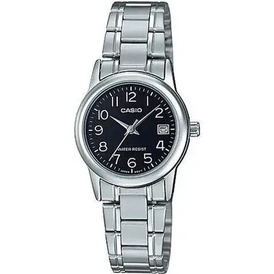 Casio Collection Lady Date - Black (LTP-V002D-1BUDF) Women WATCHES