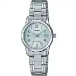 Casio Collection Lady Date - Light Blue (LTP-V002D-2BUDF) Women WATCHES