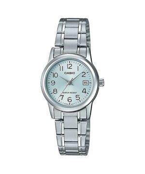 Casio Collection Lady Date - Light Blue (LTP-V002D-2BUDF) Women's Watch