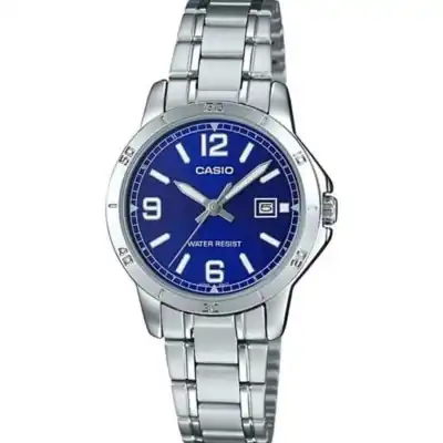 Casio Collection Lady Date - Blue (LTP-V004D-2BUDF) Women WATCHES