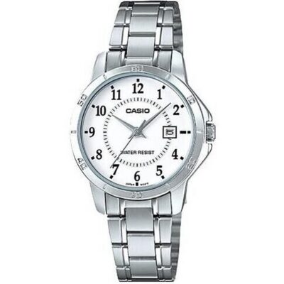 Casio Collection Lady Date - White (LTP-V004D-7BUDF) Women WATCHES