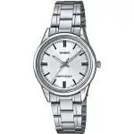 Casio Collection Only Time Lady - White (LTP-V005D-7AUDF) Women WATCHES
