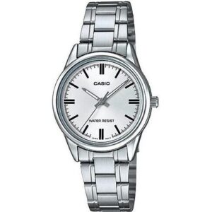 Casio Collection Only Time Lady - White (LTP-V005D-7AUDF) Women WATCHES