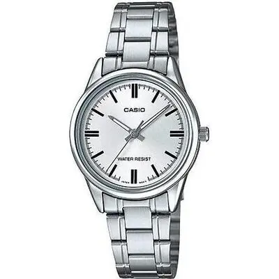 Casio Collection Only Time Lady - White (LTP-V005D-7AUDF) Women WATCHES