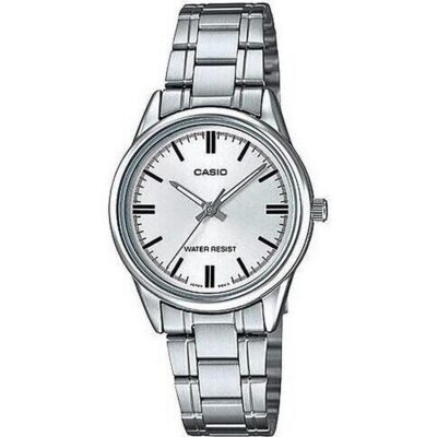 Casio Collection Only Time Lady - White (LTP-V005D-7AUDF) Women WATCHES