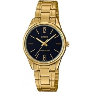 Casio Collection Only Time Lady Gold - Black (LTP-V005G-1BUDF) Women WATCHES