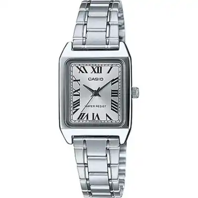 Casio Collection Tank - White (LTP-V007D-7BUDF) Women WATCHES