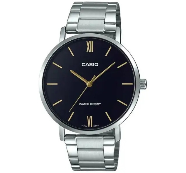 Casio Collection Minimal - Black (LTP-VT01D-1BUDF) Women's Watch