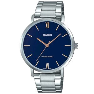 Casio Collection Minimal - Petrol Blue (LTP-VT01D-2BUDF) Women's Watch