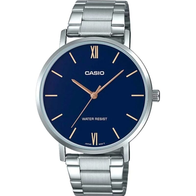 Casio Collection Minimal - Petrol Blue (LTP-VT01D-2BUDF) Women WATCHES