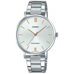 Casio Collection Minimal - Silver (LTP-VT01D-7BUDF) Women's Watch
