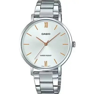 Casio Collection Minimal - Silver (LTP-VT01D-7BUDF) Women WATCHES
