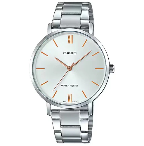Casio Collection Women's Watch (LTP-VT01D-7BUDF) 1 Casio Collection Minimal - Silver (LTP-VT01D-7BUDF) Women's Watch