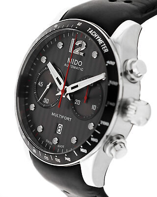 Mido Multifort aluminium bezel (m0256271606100) Men's Watch 2 Mido Multifort aluminium bezel (m0256271606100) Men's Watch - Image 2