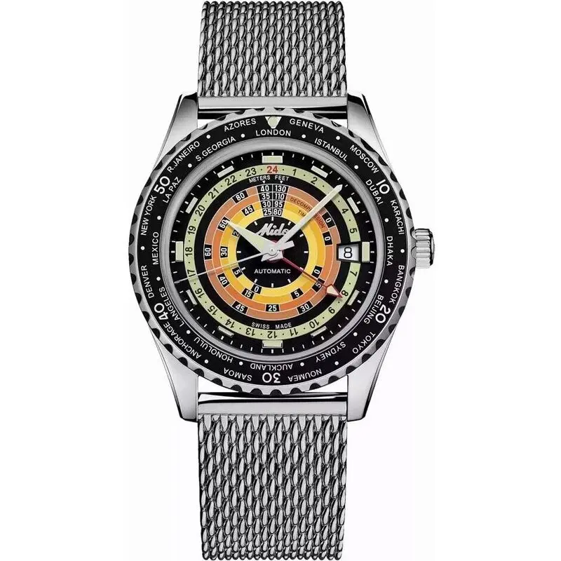 Mido Ocean Star Decompression Worldtimer (M026-829-17-051-00) Unisex WATCHES