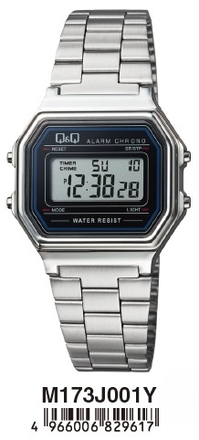 Q&q Digital Alarm Chrono (M173J001Y) Unisex Watch