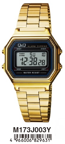 Q&q Digital Alarm Chrono (M173J003Y) Unisex Watch