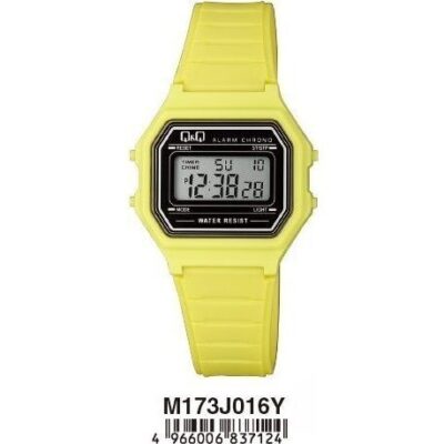 Q&q Digital alarm chrono (m173j016y) Women's Watch