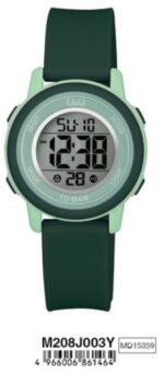 Q&q Digital Day Data 24h (M208J003Y) Unisex Watch