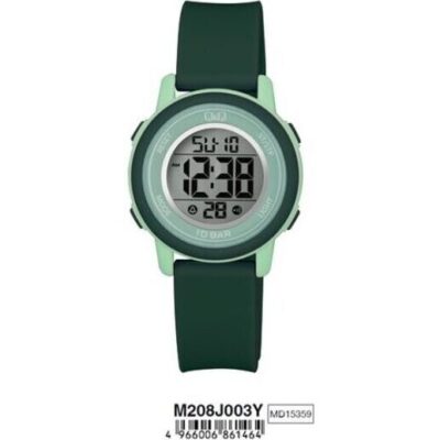 Q&q Digital Day Data 24h (M208J003Y) Unisex WATCHES