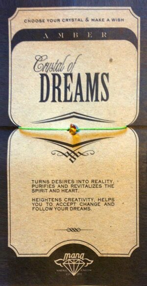 Mana Amber/dreams - 5pcs (MANAENGC01)  JEWELRY