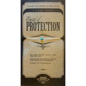 Mana Turquoise/protection - 5pcs (MANAENGC02) Unisex JEWELRY