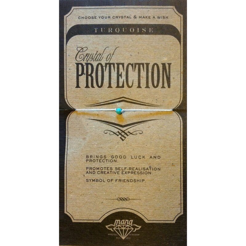 Mana Turquoise/protection - 5pcs (MANAENGC02) Unisex JEWELRY
