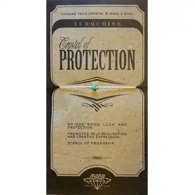 Mana Turquoise/protection - 5pcs (MANAENGC02) Unisex JEWELRY