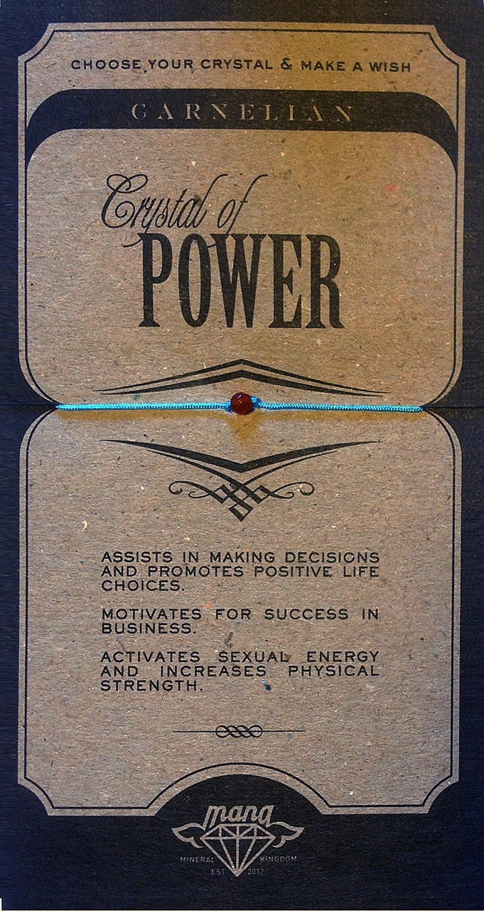 Mana Carnelian/power - 5pcs (MANAENGC04) JEWELRY