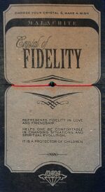 Mana Malachite/fidelity - 5pcs (MANAENGC05)  JEWELRY