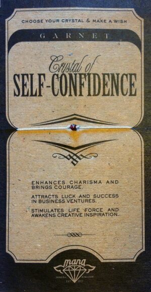 Mana Garnet/self-confidence - 5pcs (MANAENGC06)  JEWELRY