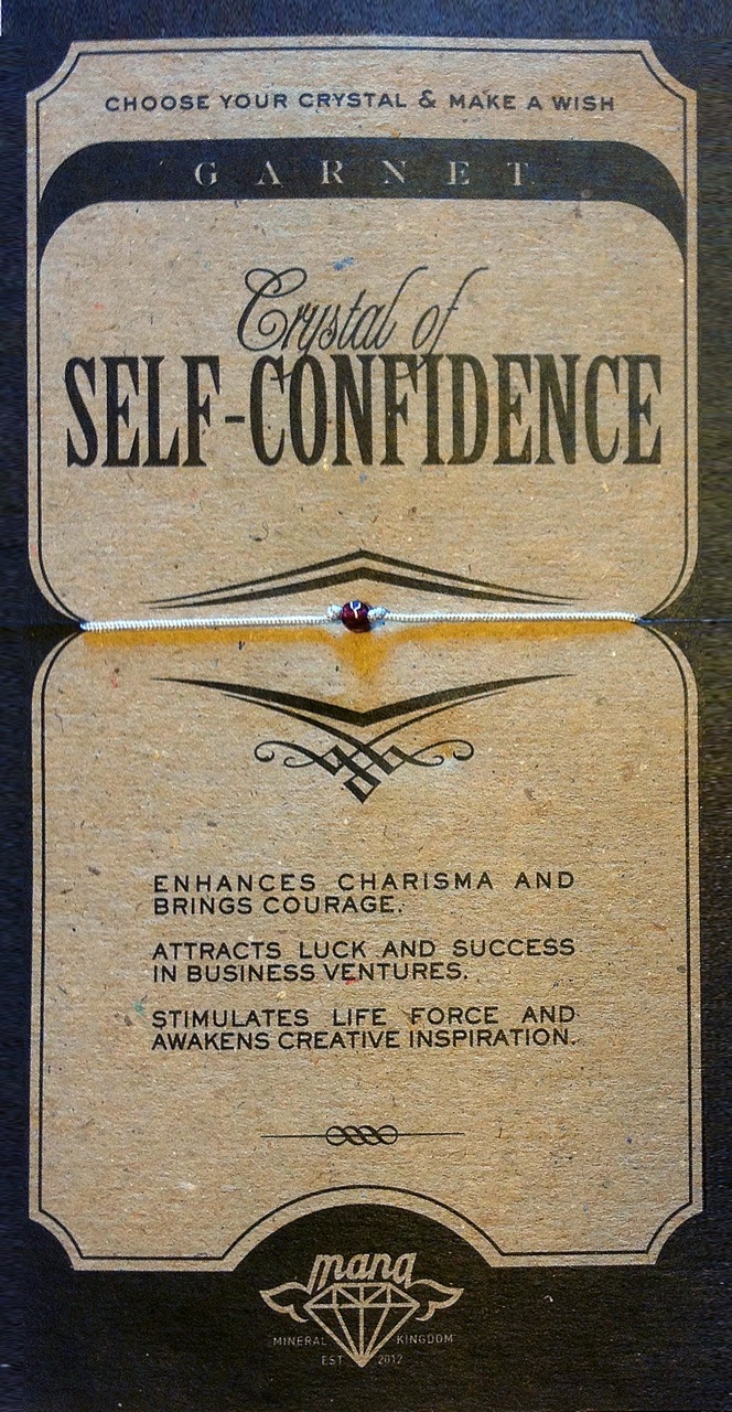 Mana Garnet/self-confidence - 5pcs (MANAENGC06) JEWELRY