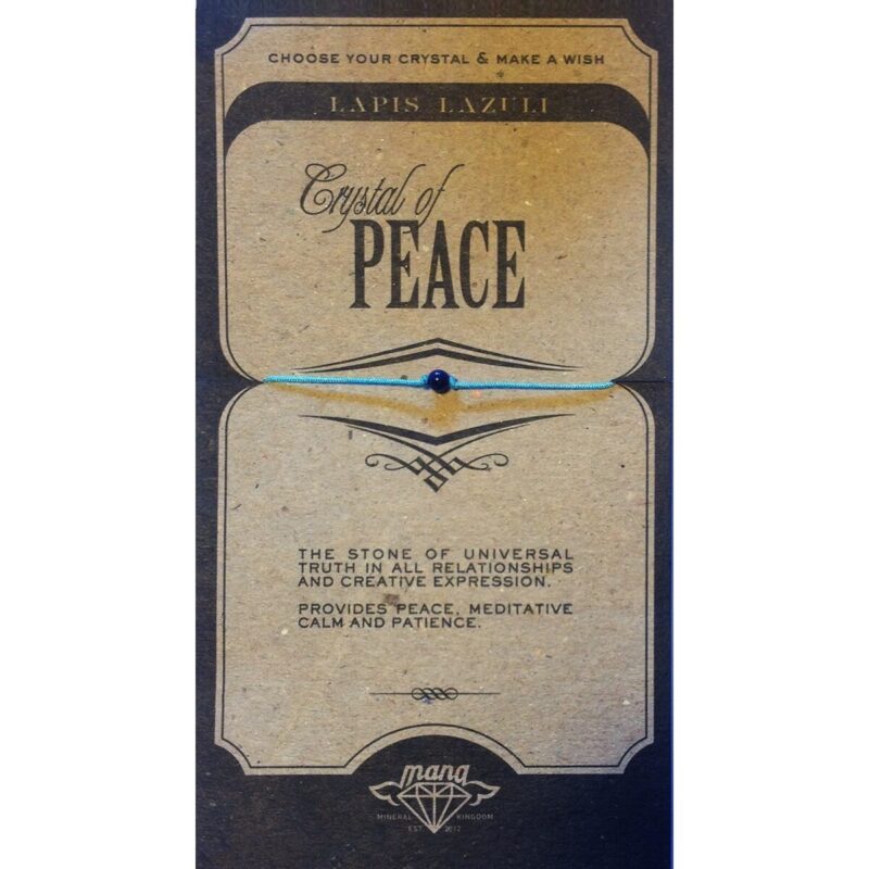 Mana Lapislazuli/peace - 5pcs (MANAENGC07) Unisex JEWELRY