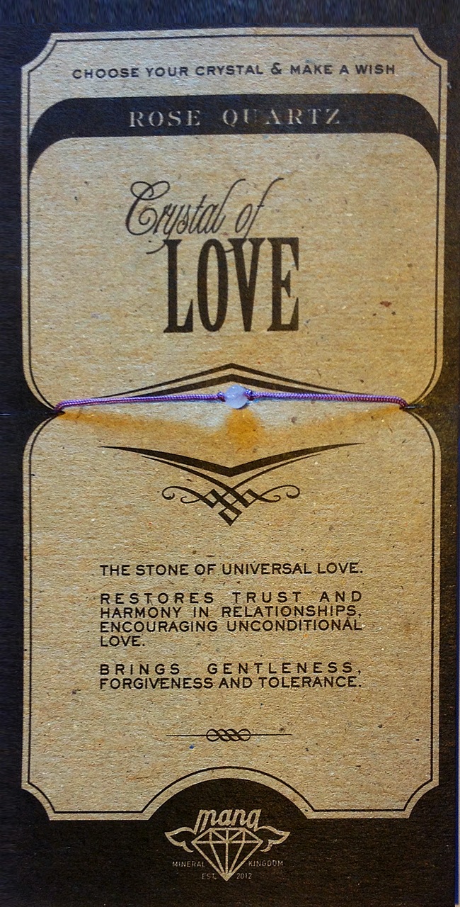 Mana Rosequartz/love - 5pcs (MANAENGC08) JEWELRY