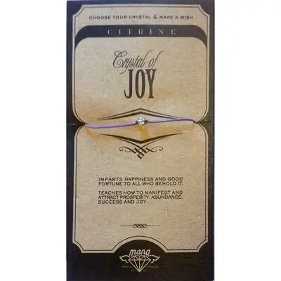 Mana Citrine/joy - 5pcs (MANAENGC10) Unisex JEWELRY