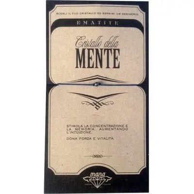 Mana Ematite/mente - 5pcs (MANAITAC03) Unisex JEWELRY